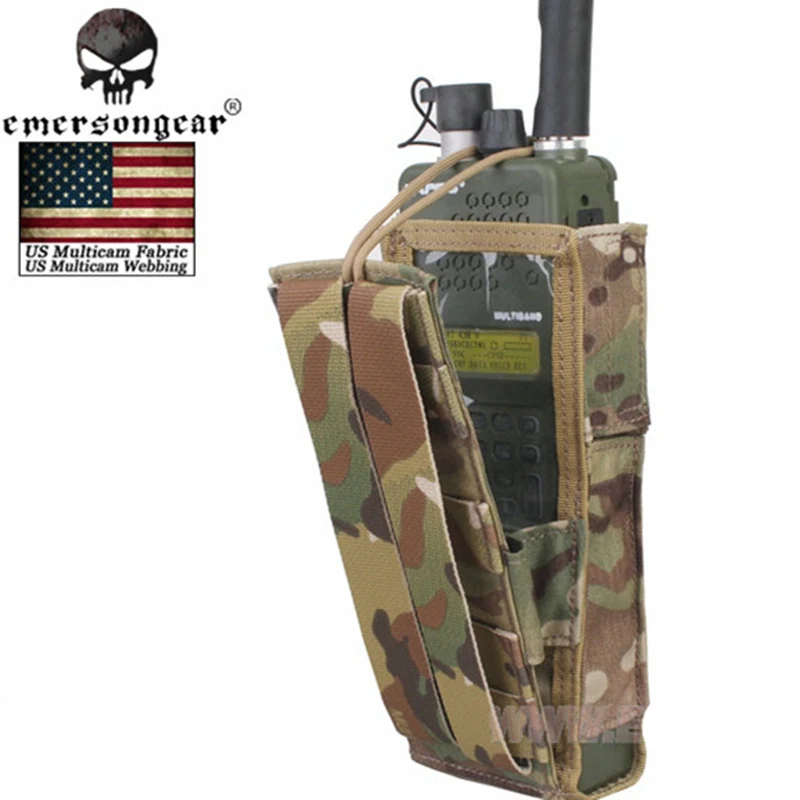 EmersonGear PRC148/152 Tactical Radio Pouch General RRV VEST Molle Talkie Waikie Bag Military Airsoft Hunting Combat Gear
EmersonGear PRC148/152 Tactical Radio Pouch General RRV VEST Molle Talkie Waikie Bag Military Airsoft Hunting Combat Gear