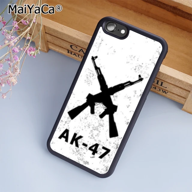 MaiYaCa Crossed AK 47 Rifles Guns Phone Case Cover For iPhone 4 5 5s SE 6 6s 7 8 plus 10 X Samsung Galaxy S6 S7 S8 edge note 8
MaiYaCa Crossed AK 47 Rifles Guns Phone Case Cover For iPhone 4 5 5s SE 6 6s 7 8 plus 10 X Samsung Galaxy S6 S7 S8 edge note 8