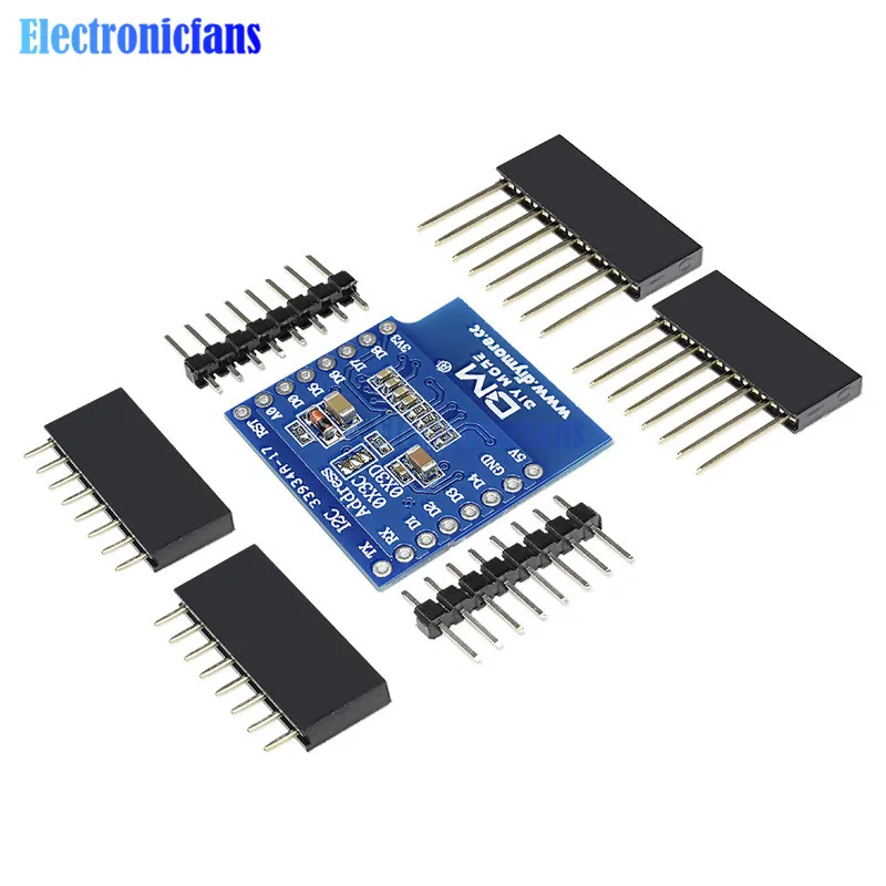 Escudo de extensión RGB LED digital WS2812B para D1 de Fundación Wemos mini