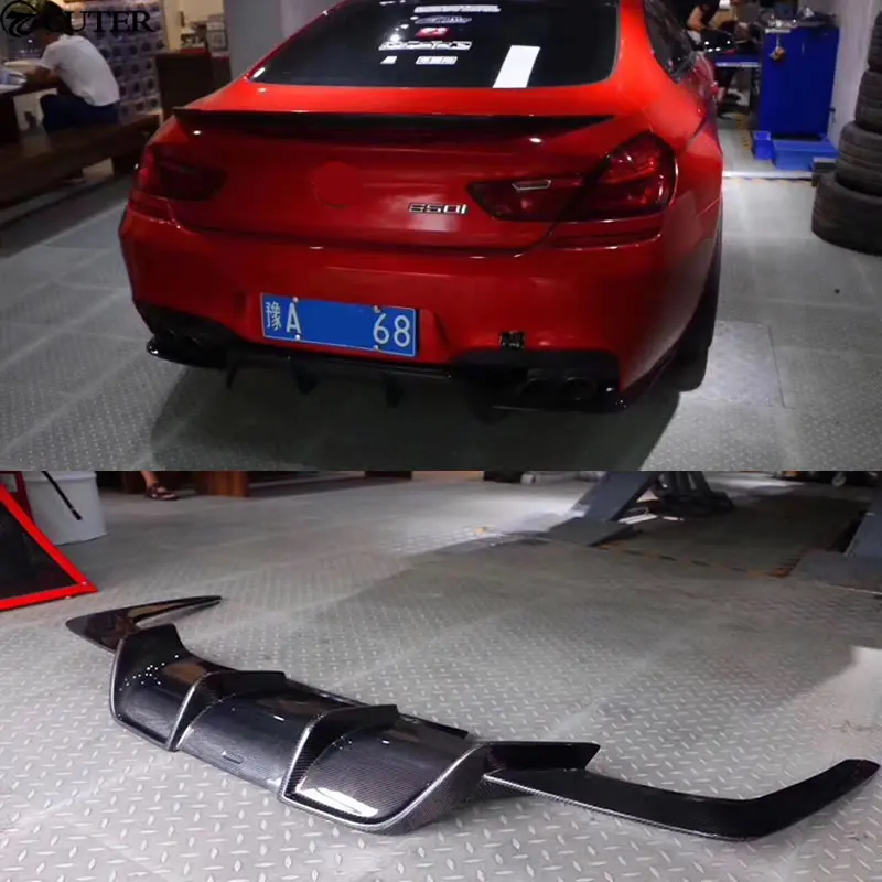 F06 F12 F13 M6 Carbon Fiber Car Body Kits rear diffuser rear lip for BMW F06 F12 F13 M6 6series rear bumper 13-16
F06 F12 F13 M6 Carbon Fiber Car Body Kits rear diffuser rear lip for BMW F06 F12 F13 M6 6series rear bumper 13-16