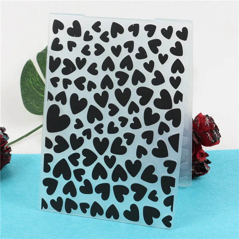 Heart Stamps Plastic Embossing Folder Template For Scrapbooking Photo Album Paper Card Making Decoration
Heart Stamps Plastic Embossing Folder Template For Scrapbooking Photo Album Paper Card Making Decoration