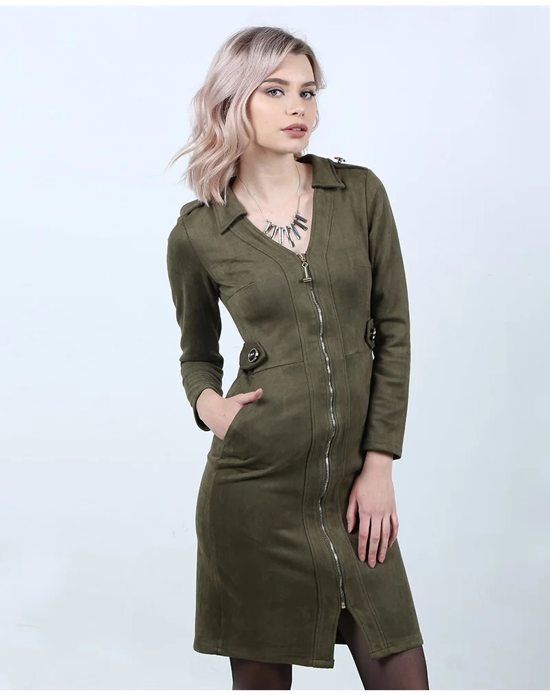 C026XQ-Suede-Long-Sleeve-women-slim-Dress_04
