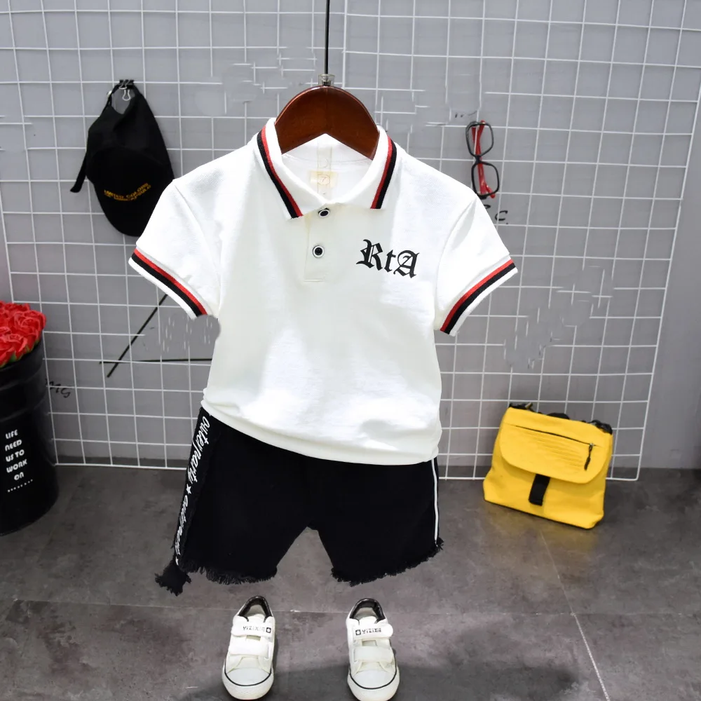 boys cloth sets baby boy Short sleeve t-shirt + shorts Pants suit fashion clothing set boys sport suits baby boy clothes 2-6year
boys cloth sets baby boy Short sleeve t-shirt + shorts Pants suit fashion clothing set boys sport suits baby boy clothes 2-6year