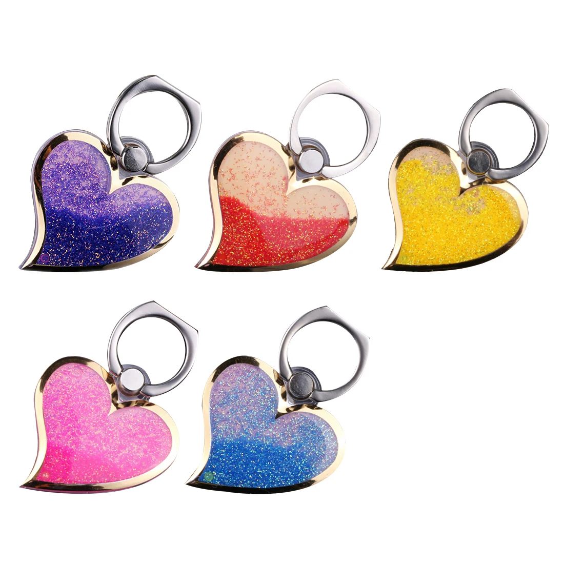 Etmakit Hot Good 360 Degree Finger Love heart Quicksand liquid Glitter Ring Mobile Phone Smartphone Stand Holder For iPhone iPad
Etmakit Hot Good 360 Degree Finger Love heart Quicksand liquid Glitter Ring Mobile Phone Smartphone Stand Holder For iPhone iPad