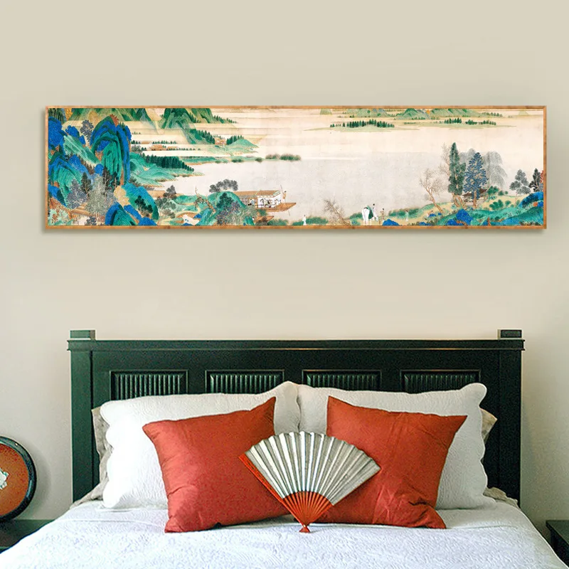 Print Xunyang Farewell Mountain Landscape Canvas Painting Traditional Chinese Calligraphy Painting Wall Picture for Living Room
Print Xunyang Farewell Mountain Landscape Canvas Painting Traditional Chinese Calligraphy Painting Wall Picture for Living Room