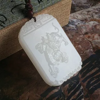 Koraba Fine Jewelry Hand carved natural white jade Up the mountain tiger Pendant necklace Free Shipping
Koraba Fine Jewelry Hand carved natural white jade Up the mountain tiger Pendant necklace Free Shipping