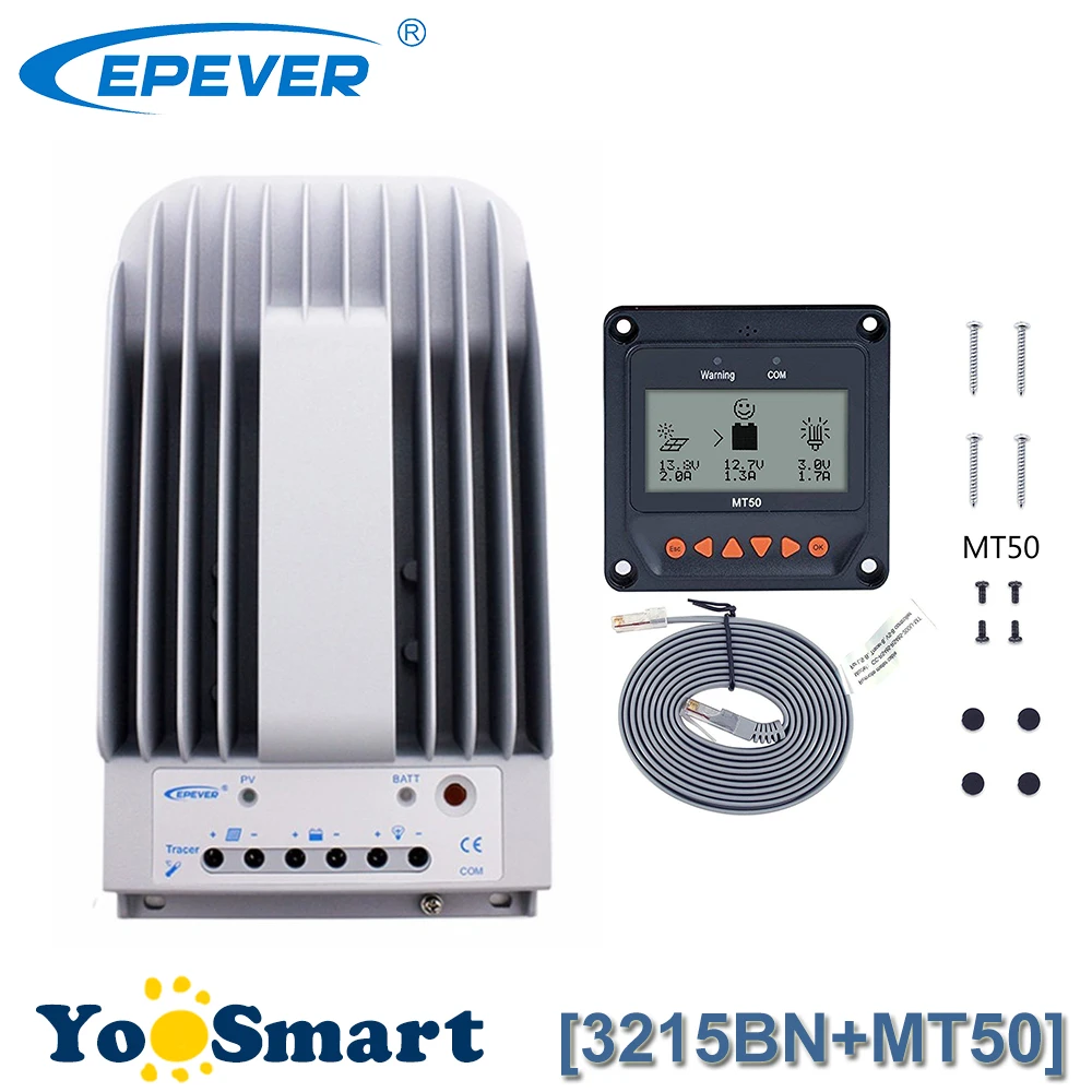 30A Solar Charge Controller MPPT with Intelligent Lighting Timer Control TRACER3215BN EPsolar Tracer 3215BN Remote MT50 MT-50
30A Solar Charge Controller MPPT with Intelligent Lighting Timer Control TRACER3215BN EPsolar Tracer 3215BN Remote MT50 MT-50