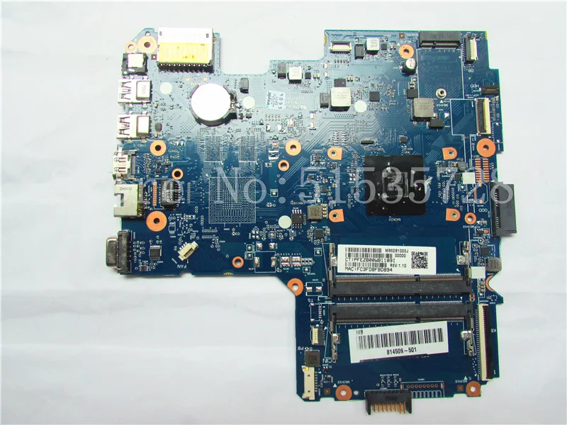 Для hp 14-AF 14Z-AF Lapto материнская плата A8 Процессор 814509-501 Материнская 6050A2731601 для