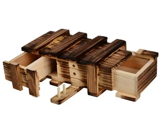 Antique Vintage Wooden Storage Hidden Magic Gift Box Brain Teaser Puzzle Box Chest Toy
Antique Vintage Wooden Storage Hidden Magic Gift Box Brain Teaser Puzzle Box Chest Toy