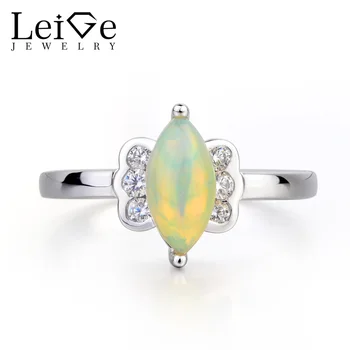 Leige Jewelry Opal Proposal Ring Natural White Opal Ring Marquise Cut White Gemstone 925 Sterling Silver October Birthstone Ring
Leige Jewelry Opal Proposal Ring Natural White Opal Ring Marquise Cut White Gemstone 925 Sterling Silver October Birthstone Ring
