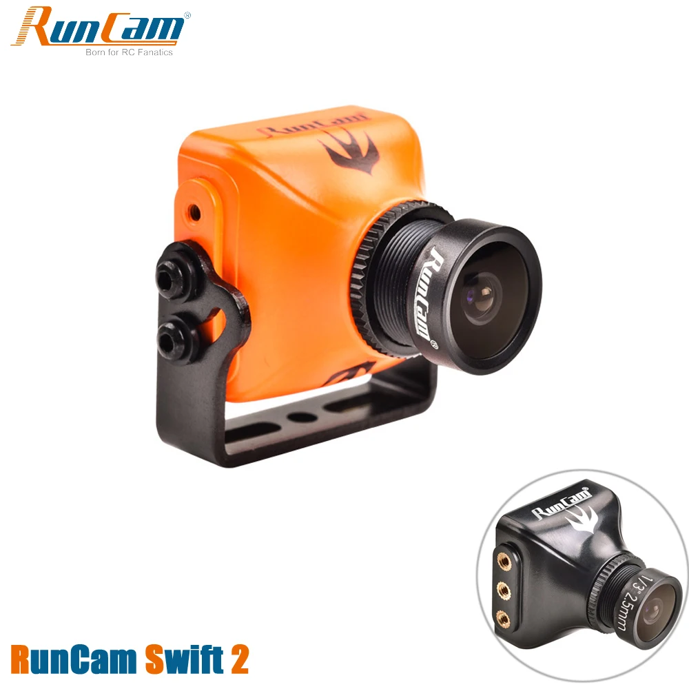 RunCam Swift 2 1/3 CCD PAL / NTSC Micro Camera IR Blocked FOV 130/150/165 Degree 2.5mm/2.3mm/2.1mm Integrated OSD MIC
RunCam Swift 2 1/3 CCD PAL / NTSC Micro Camera IR Blocked FOV 130/150/165 Degree 2.5mm/2.3mm/2.1mm Integrated OSD MIC