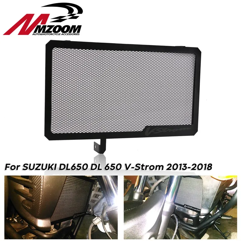 Motorcycle Engine Radiator Bezel Grille Guard Cover Protector Grill For SUZUKI V-STROM VSTROM DL650 DL 650 | Автомобили и