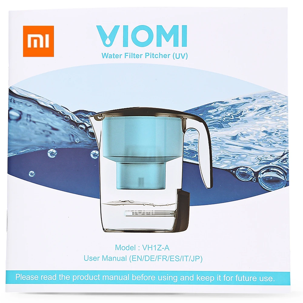 Original Xiaomi Viomi Smart UV Filter Kettle L1 Ultra Violet UV Disinfection Free Cover Design Effect Filters Lifetime Display
Original Xiaomi Viomi Smart UV Filter Kettle L1 Ultra Violet UV Disinfection Free Cover Design Effect Filters Lifetime Display