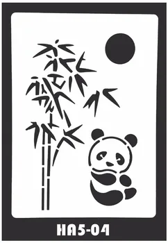 Pattern DIY Craft Hollow Layering Stencils For Wall Painting Scrapbooking Stamping Album Decor Embossing Paper panda Card
Pattern DIY Craft Hollow Layering Stencils For Wall Painting Scrapbooking Stamping Album Decor Embossing Paper panda Card