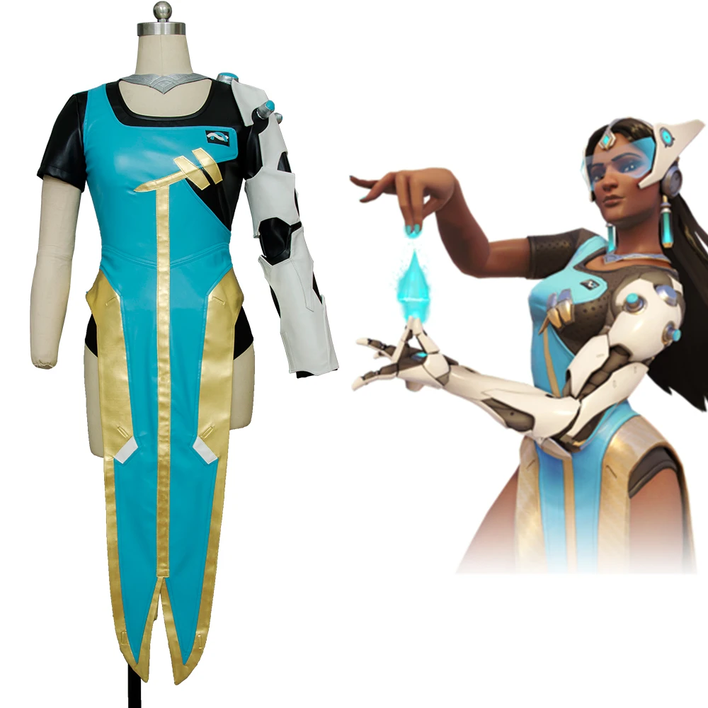 OW Symmetra Outfit Deluxe Original Anime Halloween Cosplay Costumes For Men Women And Custom Made New Arriving
OW Symmetra Outfit Deluxe Original Anime Halloween Cosplay Costumes For Men Women And Custom Made New Arriving