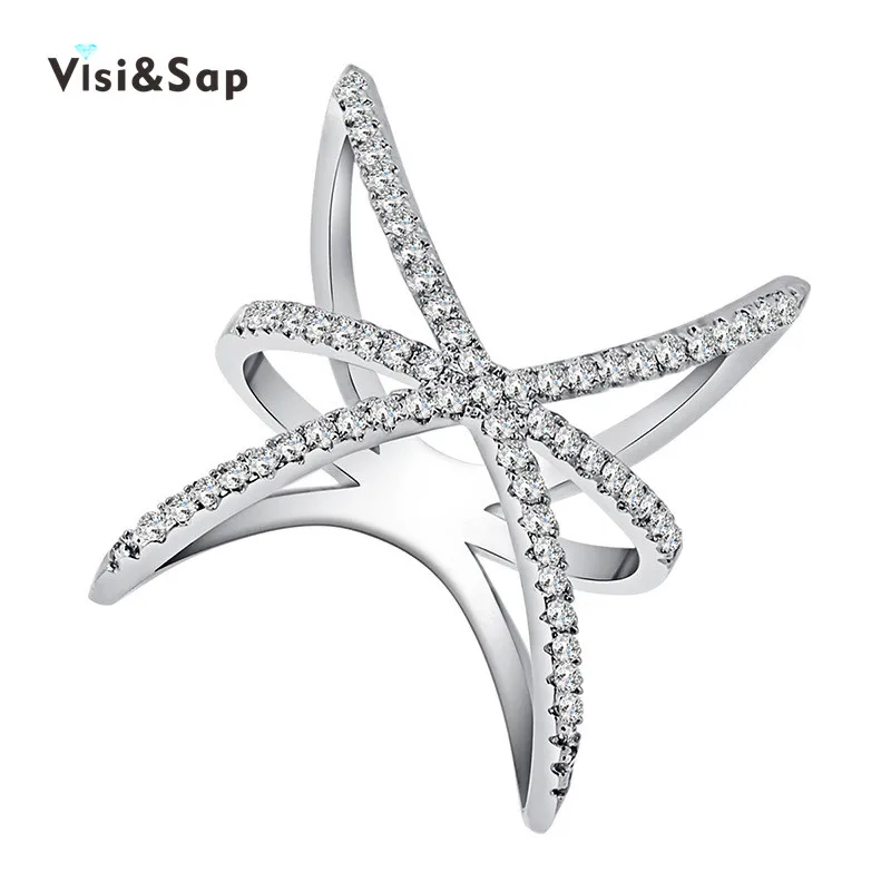 Eleple Minimalist Cross Rings For women Wedding engagement ring Bijoux fashion Jewelry White gold color Dropshipping VSR237
Eleple Minimalist Cross Rings For women Wedding engagement ring Bijoux fashion Jewelry White gold color Dropshipping VSR237