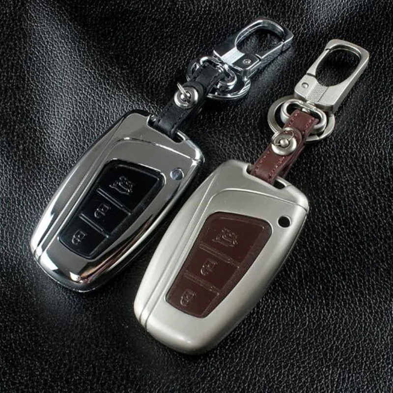 SeiYio Zinc alloy+Leather Car Key Case cover shell For Hyundai Santa Fe (DM) 2013 2014 2015 2016 Key
SeiYio Zinc alloy+Leather Car Key Case cover shell For Hyundai Santa Fe (DM) 2013 2014 2015 2016 Key