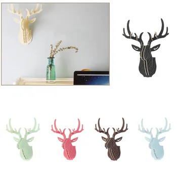 Excellent 3D Puzzle Wooden DIY Model Wall Hanging Deer Head Elk Wood Animal Wildlife Sculpture Figurines Gift Crafts Home Decor
Excellent 3D Puzzle Wooden DIY Model Wall Hanging Deer Head Elk Wood Animal Wildlife Sculpture Figurines Gift Crafts Home Decor