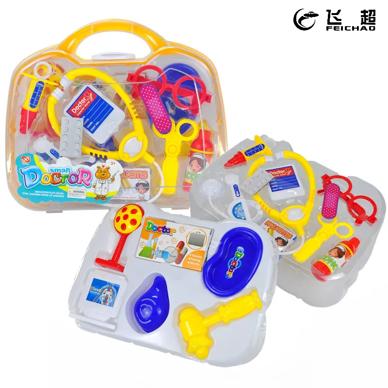 15Pcs Plastic Stethoscope Medicine Box Simulation Doctor Toys Medical Tool Kit for Children Kids Pretend Play Game Girls Gift
15Pcs Plastic Stethoscope Medicine Box Simulation Doctor Toys Medical Tool Kit for Children Kids Pretend Play Game Girls Gift