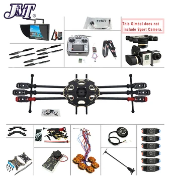 JMT DIY Full Kit ARF No Battery RC Drone 2.4G 10CH PX4 GPS 5.8G FPV 680PRO RC Hexacopter Unassembled MINI3D Pro Gimbal
JMT DIY Full Kit ARF No Battery RC Drone 2.4G 10CH PX4 GPS 5.8G FPV 680PRO RC Hexacopter Unassembled MINI3D Pro Gimbal