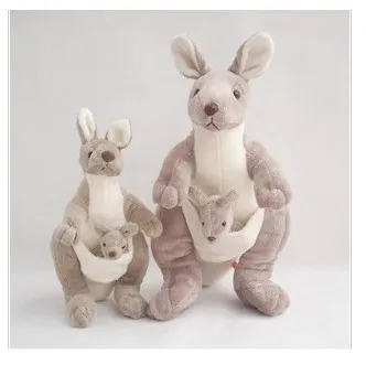 High Quality Kangaroo soft stuffed toy mother and the kids kangaroo doll kids gift 11"size 2pcs/lot
High Quality Kangaroo soft stuffed toy mother and the kids kangaroo doll kids gift 11"size 2pcs/lot