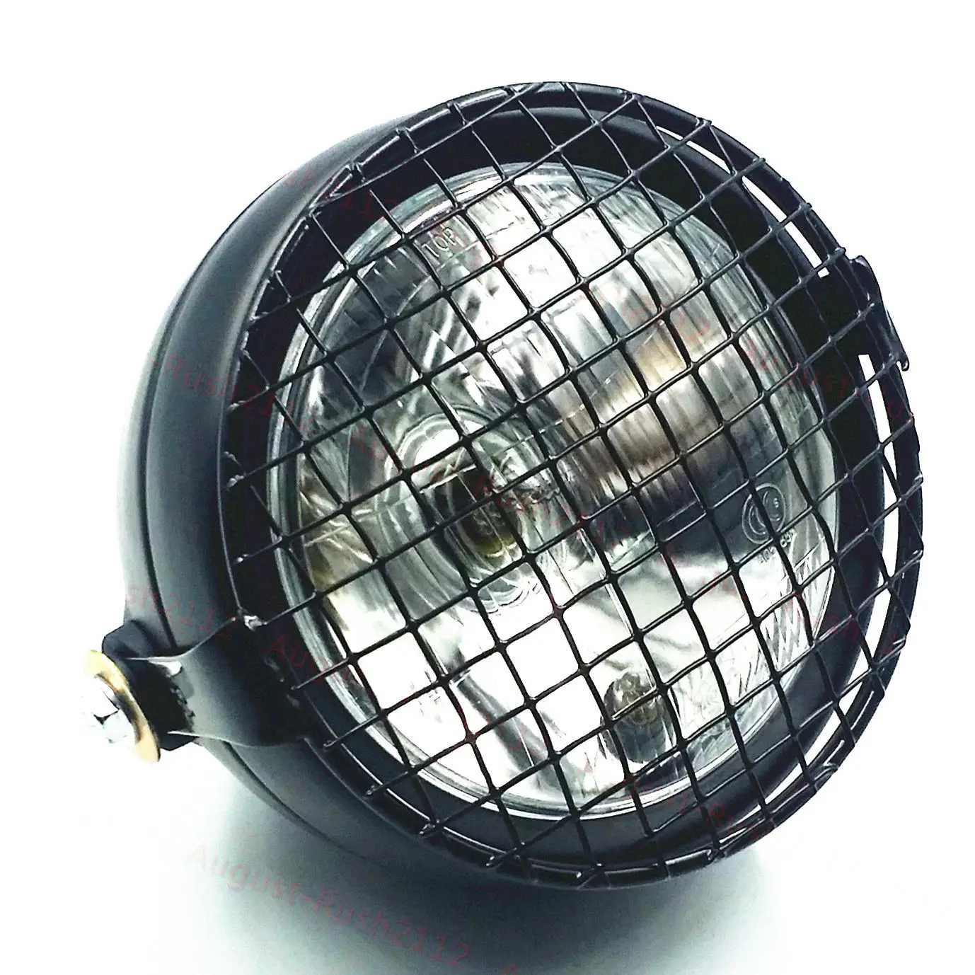 Black Grill Motorcycle Headlight Head Light Lamp Bobber Old School Cafe Racer XL
Black Grill Motorcycle Headlight Head Light Lamp Bobber Old School Cafe Racer XL