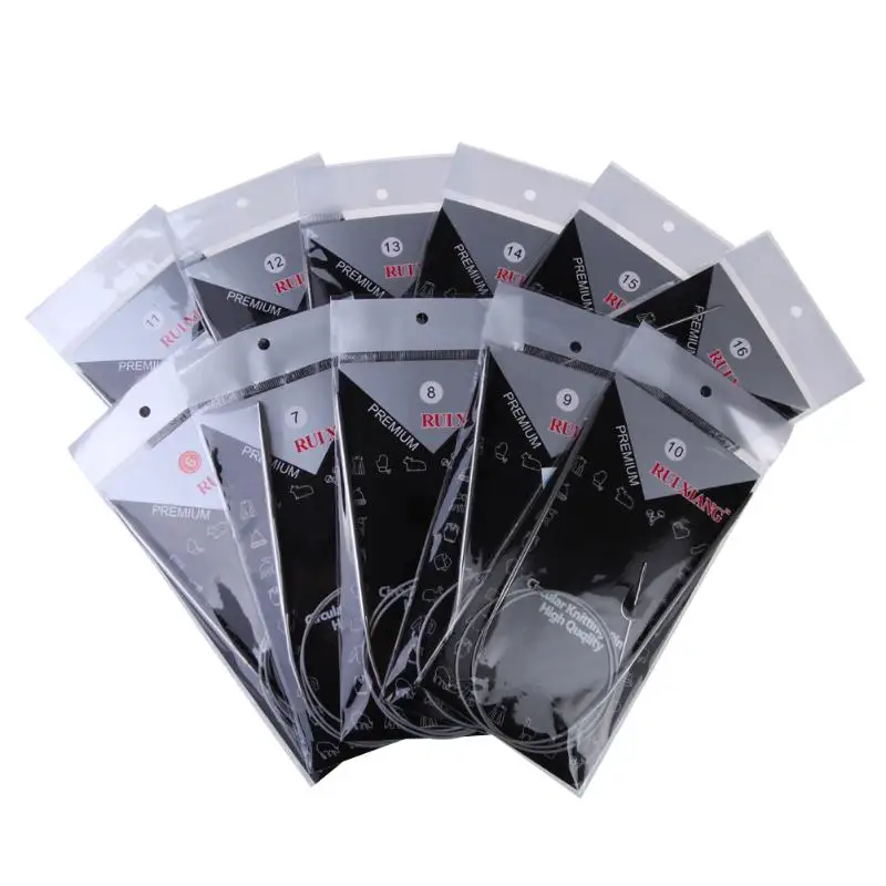 11pcs/Set 80cm Durable Stainless Steel Circular Crochet Knitting Needles Household Sewing & Needleworking Tool Kit E5M1
11pcs/Set 80cm Durable Stainless Steel Circular Crochet Knitting Needles Household Sewing & Needleworking Tool Kit E5M1