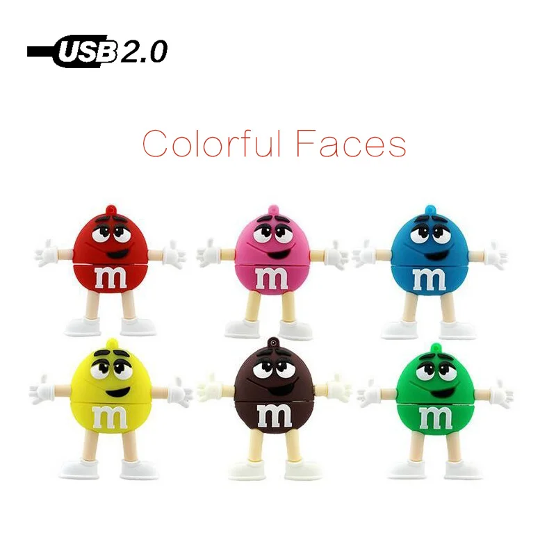 M Shape Cartoon Flash Usb Flash Drive 128MB 4GB 8GB 16GB 32GB 64GB 128GB Pendrive U Disk Stick Memory Usb 2.0
M Shape Cartoon Flash Usb Flash Drive 128MB 4GB 8GB 16GB 32GB 64GB 128GB Pendrive U Disk Stick Memory Usb 2.0