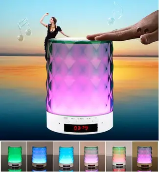Night Light Bluetooth Speaker, LED Color Changeable Portable Wireless Touch Control AUX TF Speakers Table Lamp, Built-in Mic
Night Light Bluetooth Speaker, LED Color Changeable Portable Wireless Touch Control AUX TF Speakers Table Lamp, Built-in Mic