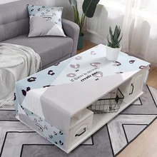 Table-Cloth Living-Room Waterproof Rectangular Printed Home-Protection Tea 1pcs Leopard-Pattern