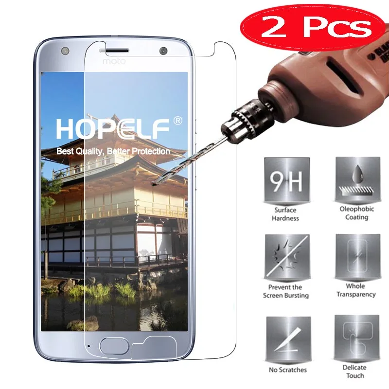 2 Pieces HOPELF Screen Protector for Moto X4 Tempered Glass 2.5D 9H on Phone Protective Film Tempered Glass for Motorola Moto X4
2 Pieces HOPELF Screen Protector for Moto X4 Tempered Glass 2.5D 9H on Phone Protective Film Tempered Glass for Motorola Moto X4