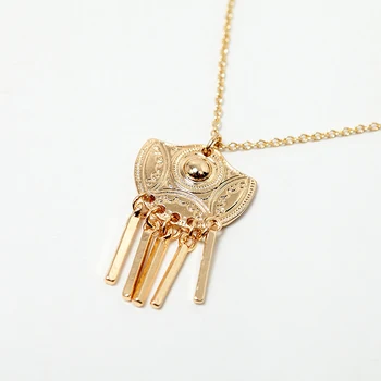 2017 Ethnic Alloy Gold Pendant Necklace 2 Color Gold Silver Plated Metal Tassel Charm Pendant Necklace for Ladies Gift MYC02023
2017 Ethnic Alloy Gold Pendant Necklace 2 Color Gold Silver Plated Metal Tassel Charm Pendant Necklace for Ladies Gift MYC02023