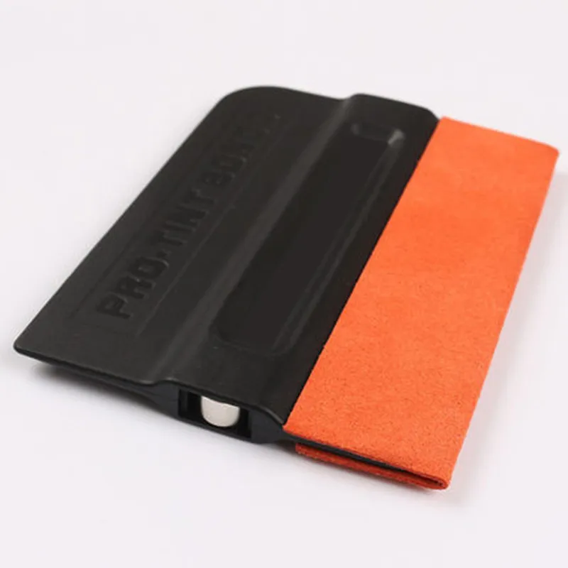 Black Magnetic Suede Edge Felt Squeegee Car Wrap Vinyl Film Install Scraper Tools
Black Magnetic Suede Edge Felt Squeegee Car Wrap Vinyl Film Install Scraper Tools