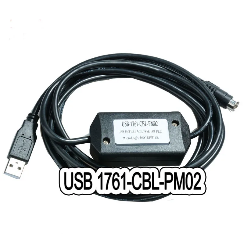 Usb Plc Programming Cable For Allen Bradley Micrologix 1000/1200/1500 Usb 1761-cbl-pm02 10ft Round 8 Pin
Usb Plc Programming Cable For Allen Bradley Micrologix 1000/1200/1500 Usb 1761-cbl-pm02 10ft Round 8 Pin