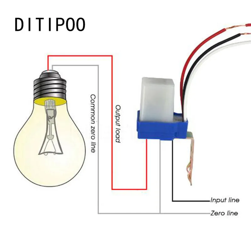 Automatic Auto On Off Photo cell street Light Switch DC AC 220V 50-60Hz 10A Photocontrol Photoswitch Sensor Switch
Automatic Auto On Off Photo cell street Light Switch DC AC 220V 50-60Hz 10A Photocontrol Photoswitch Sensor Switch