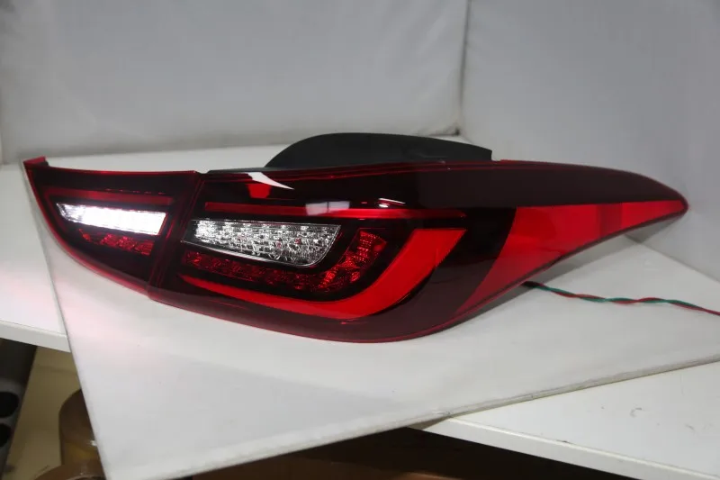 Elantra Avante MD 伊兰特尾灯 流光转向灯 红色 (16)