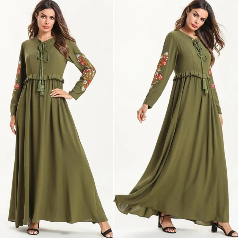 Embroidery Kaftan Abaya Turkey Robe Dubai Hijab Muslim Dress Jilbab Ramadan Elbise Abayas Women Caftan Marocain Islamic Clothing
Embroidery Kaftan Abaya Turkey Robe Dubai Hijab Muslim Dress Jilbab Ramadan Elbise Abayas Women Caftan Marocain Islamic Clothing