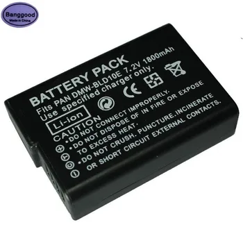 7.2V 1800mAh DMW-BLD10E BLD10E DMW BLD10 DMW-BLD10GK Camera Battery Pack For Panasonic DMC-GF2 G3 GF2GK BLD10
7.2V 1800mAh DMW-BLD10E BLD10E DMW BLD10 DMW-BLD10GK Camera Battery Pack For Panasonic DMC-GF2 G3 GF2GK BLD10