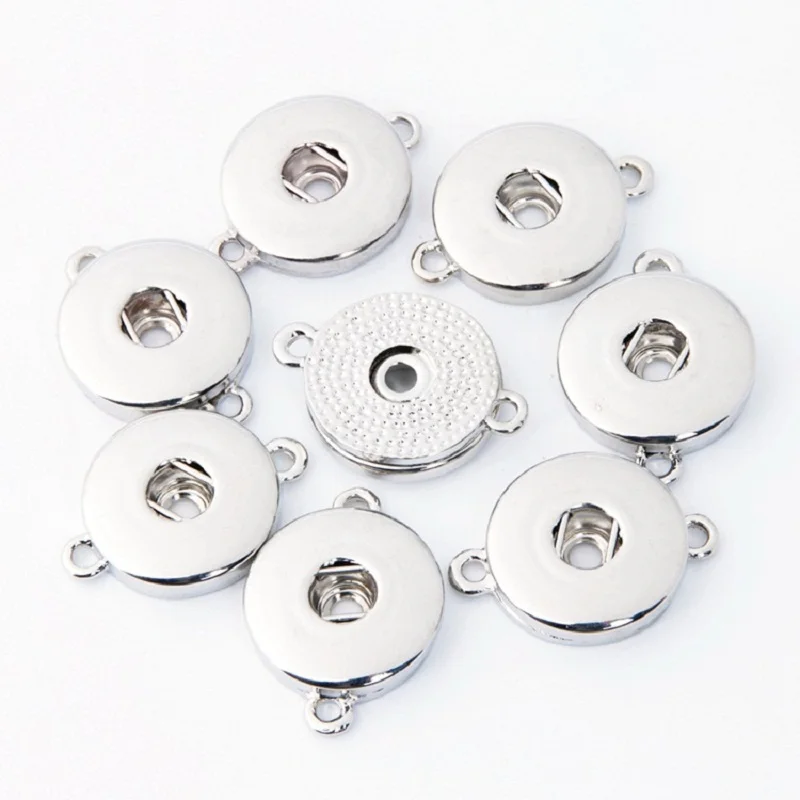 20 PCS Alloy/Copper 18MM Snap Button Connector Jewelry Accessories Fit for Snap Button Bracelets
20 PCS Alloy/Copper 18MM Snap Button Connector Jewelry Accessories Fit for Snap Button Bracelets
