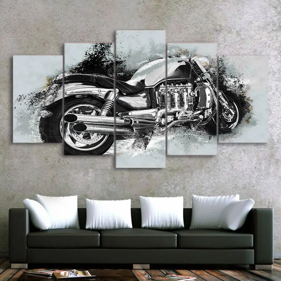 Art Prints Poster Wall HD Modular 5 Pieces/Pcs Motorcycle Canvas Picture Home Decoration Living Room Modern Artwork Paintings
Art Prints Poster Wall HD Modular 5 Pieces/Pcs Motorcycle Canvas Picture Home Decoration Living Room Modern Artwork Paintings
