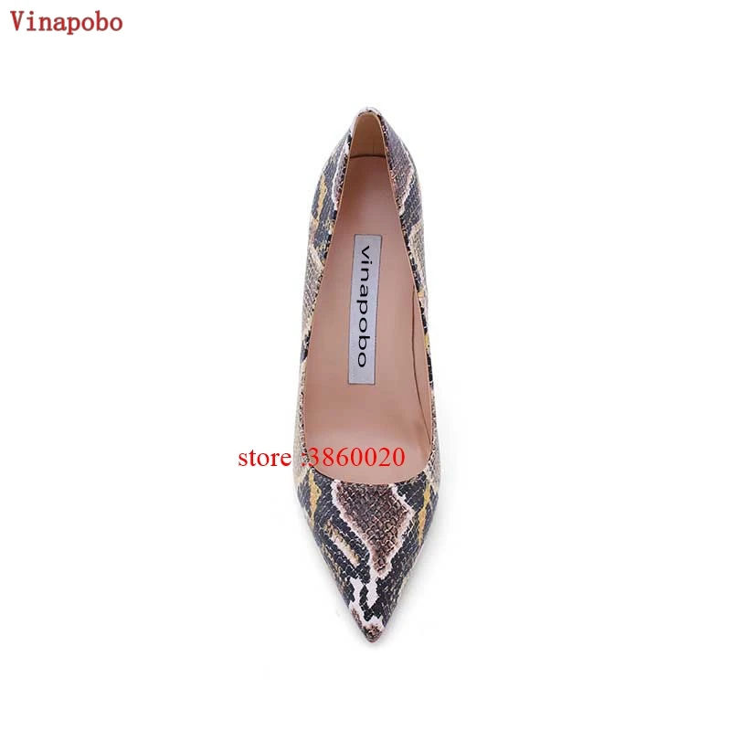 3-buy-jessica-buurman-street-style-shoes-kaire-snakeskin-leather-high-heel-pumps-mixed-color-12cm副本