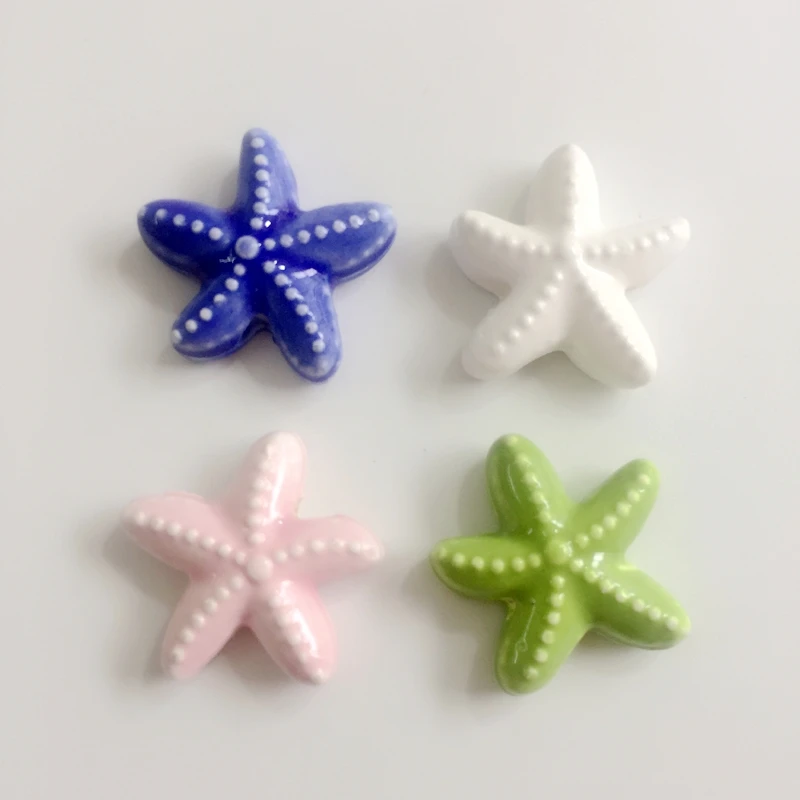 18MM Sea Star 60Pcs Handmade China Ceramic Porcelain Bead Charm Jewelry Beads For Bracelets Findings Accessories
18MM Sea Star 60Pcs Handmade China Ceramic Porcelain Bead Charm Jewelry Beads For Bracelets Findings Accessories