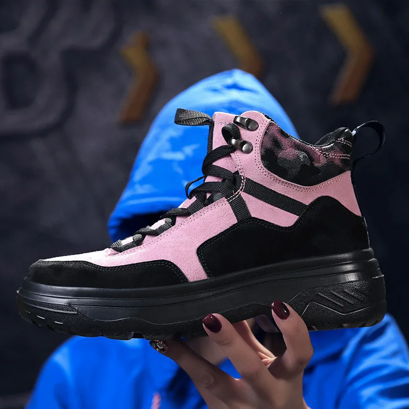 QWEDF Women Autumn Casual Shoes High Top Fashion Sneakers Women Breathable Genuine Leather Platform Shoes Tenis Feminino MC-27
QWEDF Women Autumn Casual Shoes High Top Fashion Sneakers Women Breathable Genuine Leather Platform Shoes Tenis Feminino MC-27