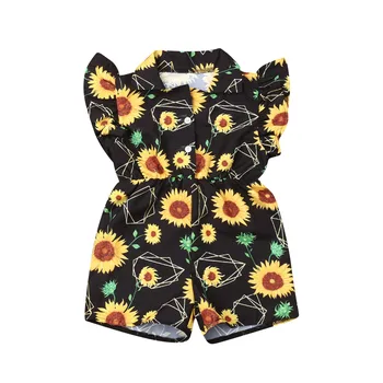 6M-4T Toddler Kids Baby Girl Sunflower Romper Ruffles Jumpsuit Summer Shorts Trousers One-pieces Outfits Clothes
6M-4T Toddler Kids Baby Girl Sunflower Romper Ruffles Jumpsuit Summer Shorts Trousers One-pieces Outfits Clothes