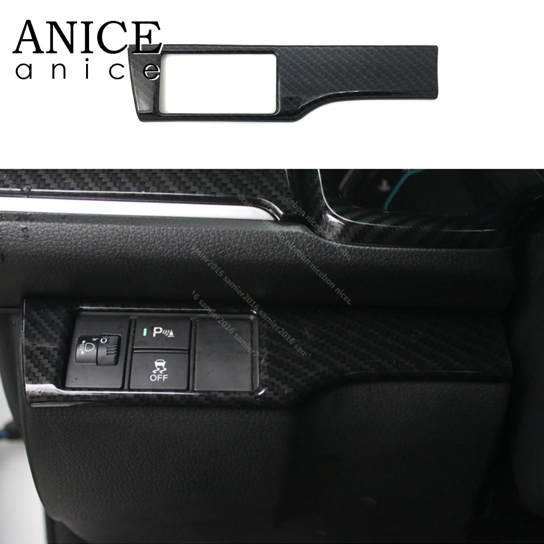 Carbon fiber color headlight switch Decorative Cover For Honda Civic 2016-2019 LHD LEFT HAND SIDE
Carbon fiber color headlight switch Decorative Cover For Honda Civic 2016-2019 LHD LEFT HAND SIDE