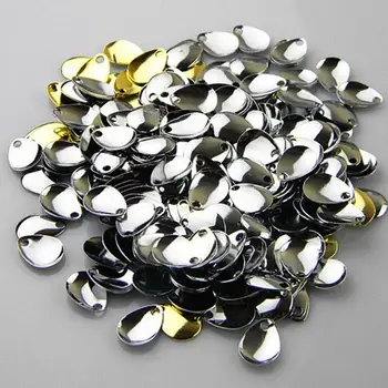 50pcs/lot Fishing Spinner Rings Blades Smooth Nickel Spoons Plaice For Tackle Craft DIY Bait Fishing Tool Lure Accessories
50pcs/lot Fishing Spinner Rings Blades Smooth Nickel Spoons Plaice For Tackle Craft DIY Bait Fishing Tool Lure Accessories