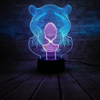 Creative Animal Lion Head Mixed Color Night Light 3D LED USB Lamp Colorful Table Decorative Boy lamp Cartoon Kid Toys Touch Toy
Creative Animal Lion Head Mixed Color Night Light 3D LED USB Lamp Colorful Table Decorative Boy lamp Cartoon Kid Toys Touch Toy