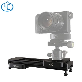 YC Onion Chocolate Camera Slider Aluminum Alloy Lightweight Portable Versatile Mounting Options for DSLR and Mirrorless Camera
YC Onion Chocolate Camera Slider Aluminum Alloy Lightweight Portable Versatile Mounting Options for DSLR and Mirrorless Camera