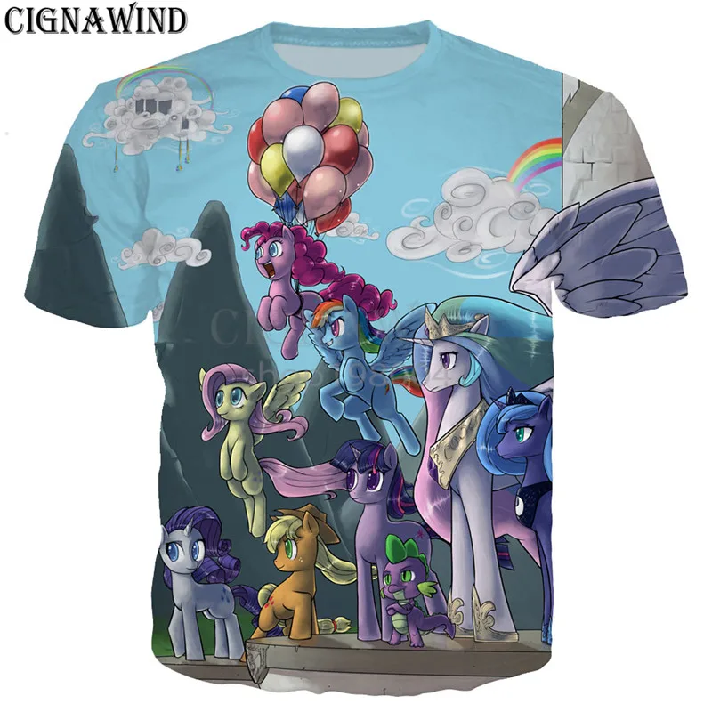 Latest arrival t shirt men/women Cartoon My Little Pony 3D printed t-shirts Short sleeve Harajuku style tshirt streetwear tops
Latest arrival t shirt men/women Cartoon My Little Pony 3D printed t-shirts Short sleeve Harajuku style tshirt streetwear tops