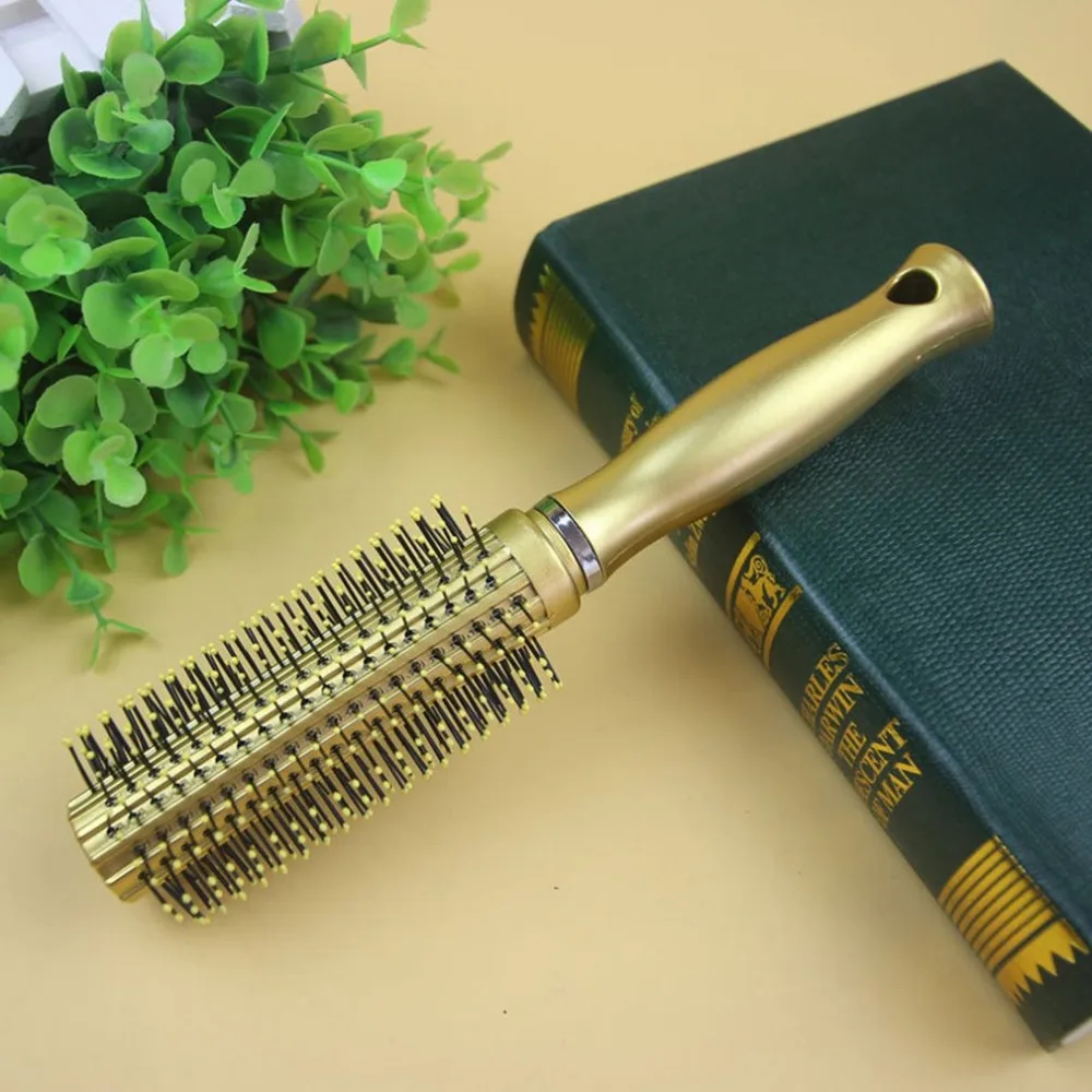 ABS+Nylon Teeth Comb Anti-knotted Hair Curling Comb Barber Shop Special Pear Flower Curling Manual Comb Massage 
ABS+Nylon Teeth Comb Anti-knotted Hair Curling Comb Barber Shop Special Pear Flower Curling Manual Comb Massage